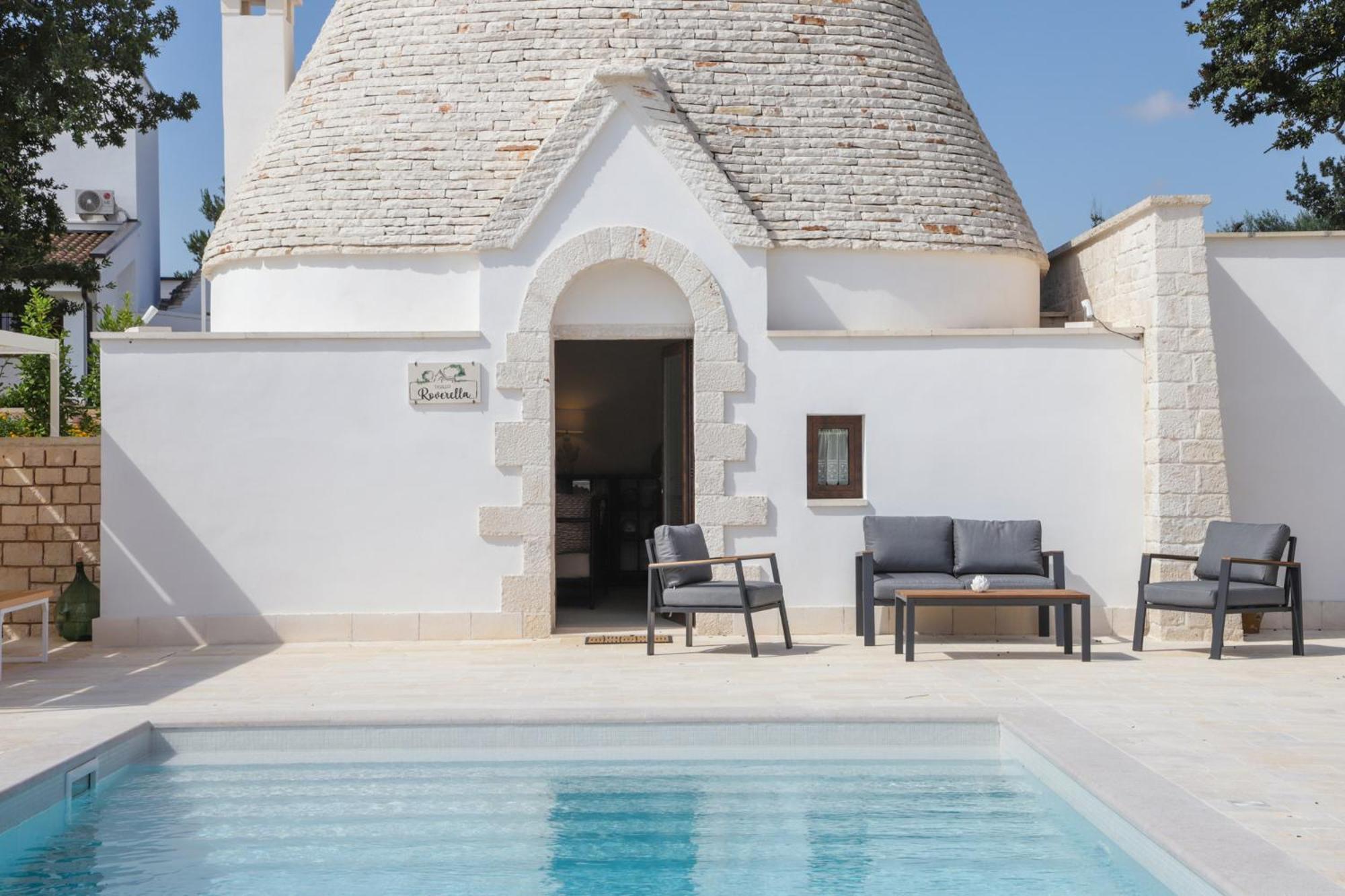 Td Trullo Roverella Charming Trullo With Pool Castellana Grotte Exterior photo